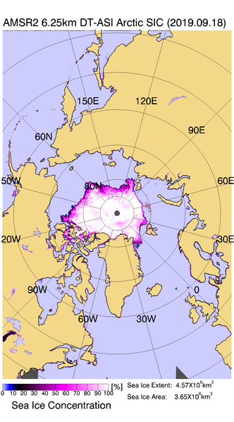 北极海冰密集度（2）